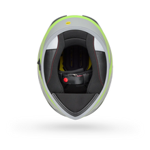 BELL LITHIUM TECH MATTE YELLOW/GREY MOTORCYCLE HELMET