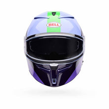 BELL LITHIUM BASH PURPLE MOTORCYCLE HELMET