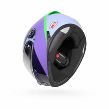BELL LITHIUM BASH PURPLE MOTORCYCLE HELMET