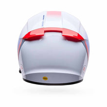 BELL LITHIUM BASH WHITE/BLUE MOTORCYCLE HELMET
