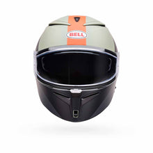 BELL LITHIUM BASH GREY/ORANGE MOTORCYCLE HELMET