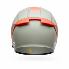 BELL LITHIUM BASH GREY/ORANGE MOTORCYCLE HELMET