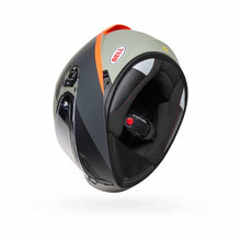 BELL LITHIUM BASH GREY/ORANGE MOTORCYCLE HELMET