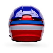 BELL LITHIUM MOTION BLUE/RED MOTORCYCLE HELMET