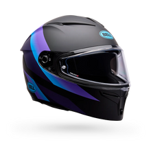 BELL LITHIUM PASSION BLACK/PURPLE MOTORCYCLE HELMET