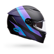 BELL LITHIUM PASSION BLACK/PURPLE MOTORCYCLE HELMET