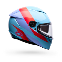 BELL LITHIUM PASSION BLUE/PINK MOTORCYCLE HELMET