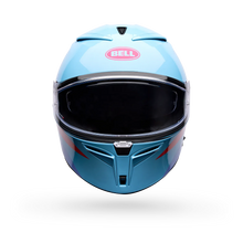 BELL LITHIUM PASSION BLUE/PINK MOTORCYCLE HELMET