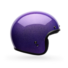 BELL CUSTOM 500 PURPLE FLAKE MOTORCYCLE HELMET