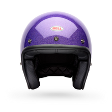 BELL CUSTOM 500 PURPLE FLAKE MOTORCYCLE HELMET