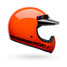 BELL MOTO-3 CLASSIC ORANGE MOTOCROSS HELMET