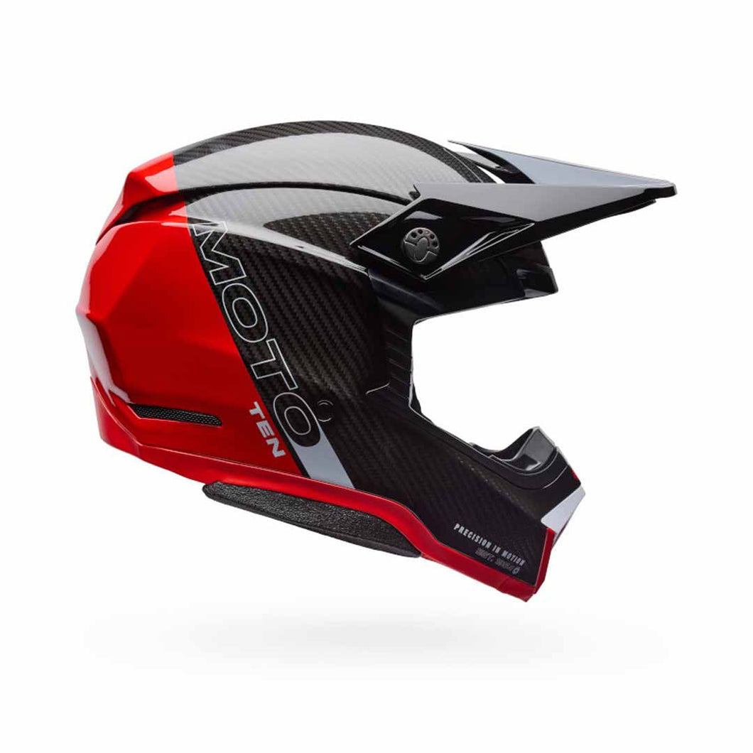 BELL MOTO-10 SPHERICAL STRIKE MOTOCROSS RED HELMET