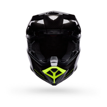 BELL MOTO-10 SPHERICAL STRIKE GLOSS YELLOW/GREY MOTOCROSS HELMET
