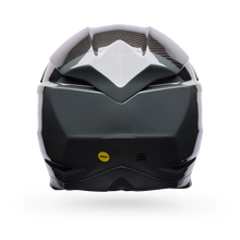BELL MOTO-10 SPHERICAL STRIKE GLOSS YELLOW/GREY MOTOCROSS HELMET