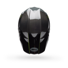 BELL MOTO-10 SPHERICAL STRIKE GLOSS YELLOW/GREY MOTOCROSS HELMET
