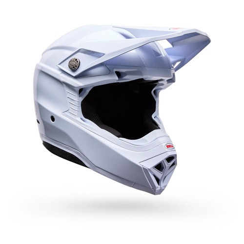 BELL MOTO-10 MIPS SOLID GLOSS WHITE MOTOCROSS HELMET