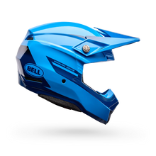 BELL MOTO-10 MIPS FADE GLOSS BLUE MOTOCROSS HELMET