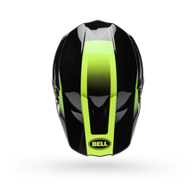 BELL MOTO-10 MIPS FADE GLOSS BLACK/YELLOW MOTOCROSS HELMET
