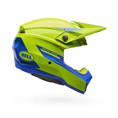BELL MOTO-10 MIPS FADE FLURO YELLOW MOTOCROSS HELMET