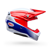 BELL MOTO-10 MIPS FALCON GLOSS RED/WHITE MOTOCROSS HELMET