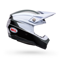 BELL MOTO-10 MIPS FALCON GLOSS WHITE/BLACK MOTOCROSS HELMET