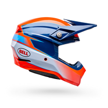 BELL MOTO-10 MIPS FALCON GLOSS ORANGE/BLUE MOTOCROSS HELMET