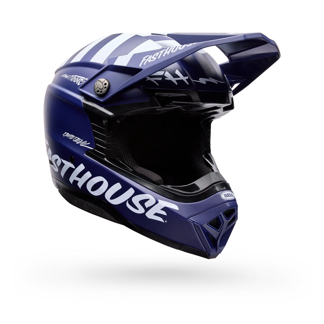 BELL MOTO-10 MIPS FASTHOUSE NAVY MOTOCROSS HELMET