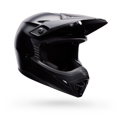 BELL MX-10 MIPS SOLID MATT BLACK YOUTH MOTOCROSS HELMET