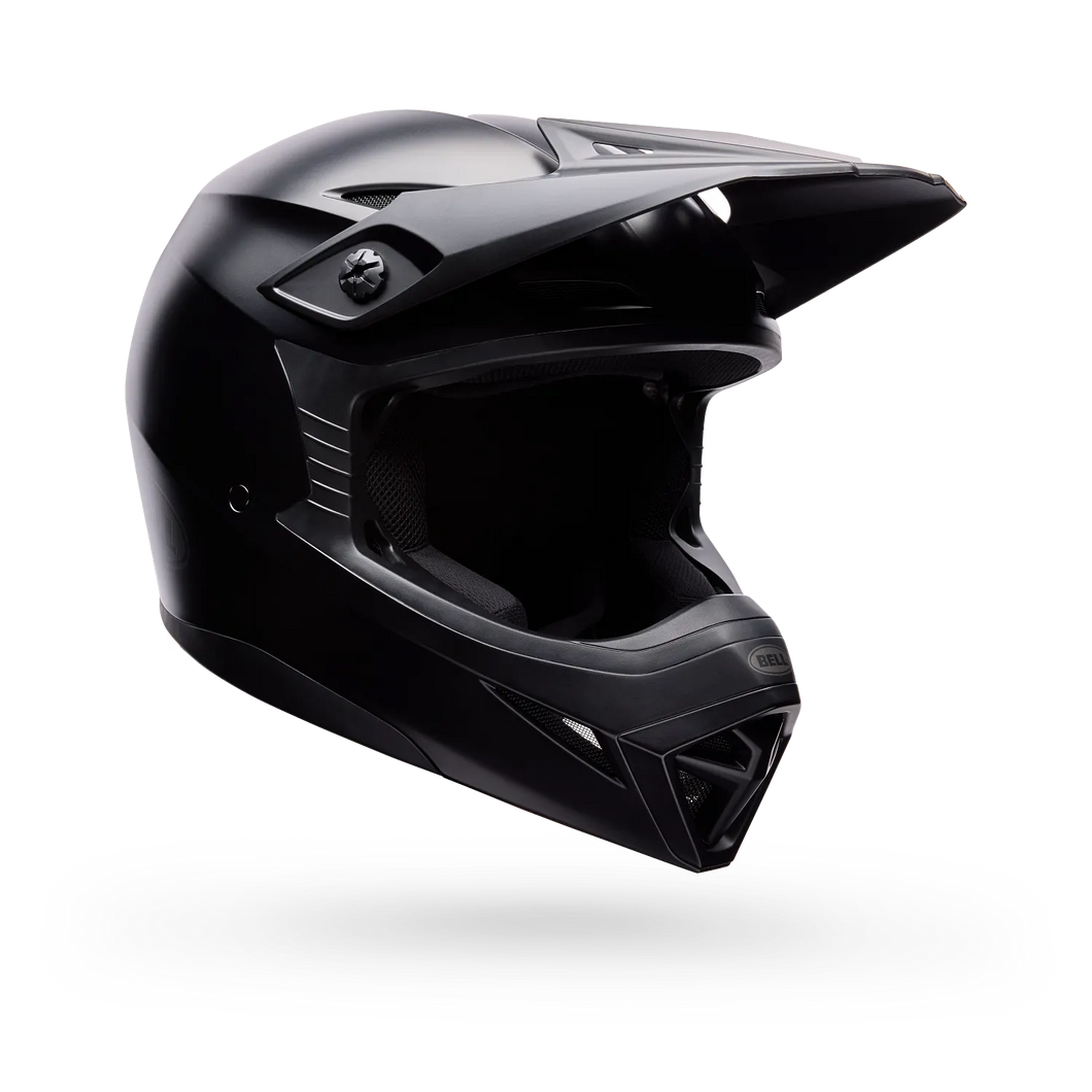BELL MX-10 MIPS SOLID MATT BLACK MOTOCROSS HELMET