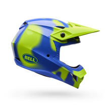BELL MX-10 MIPS CAMO FLURO YELLOW MOTOCROSS HELMET