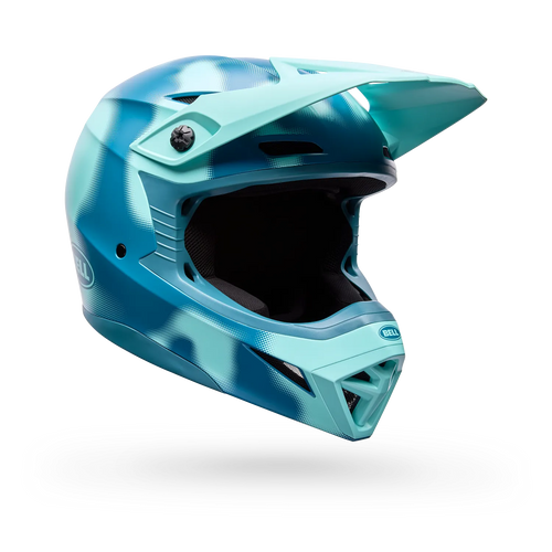 BELL MX-10 MIPS CAMO MATT BLUE YOUTH MOTOCROSS HELMET