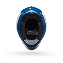 BELL MX-10 MIPS TALON GLOSS BLUE/WHITE MOTOCROSS HELMET