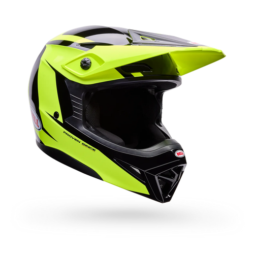 BELL MX-10 MIPS TALON GLOSS YELLOW/BLACK MOTOCROSS HELMET