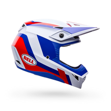 BELL MX-10 MIPS DYNO GLOSS RED/WHITE MOTOCROSS HELMET