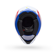 BELL MX-10 MIPS DYNO GLOSS RED/WHITE MOTOCROSS HELMET