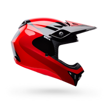 BELL MX-10 MIPS WAVE GLOSS RED/BLACK MOTOCROSS HELMET