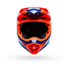 BELL MX-10 MIPS WAVE GLOSS ORANGE/BLUE MOTOCROSS HELMET