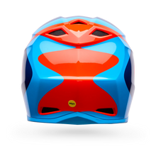 BELL MX-10 MIPS WAVE GLOSS ORANGE/BLUE MOTOCROSS HELMET