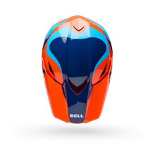 BELL MX-10 MIPS WAVE GLOSS ORANGE/BLUE MOTOCROSS HELMET