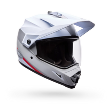 BELL MX-9 ADVENTURE MIPS TRAIL MATTE WHITE/RED HELMET