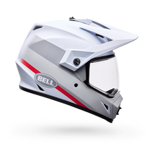 BELL MX-9 ADVENTURE MIPS TRAIL MATTE WHITE/RED HELMET
