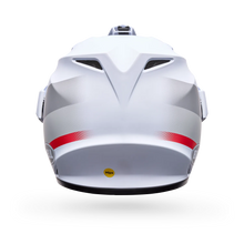 BELL MX-9 ADVENTURE MIPS TRAIL MATTE WHITE/RED HELMET