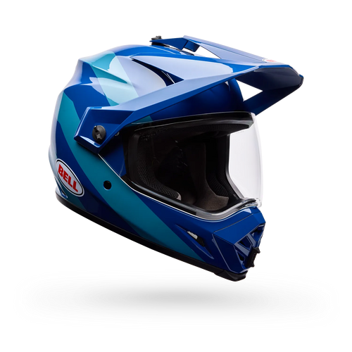 BELL MX-9 ADVENTURE MIPS MOTION GLOSS BLUE HELMET