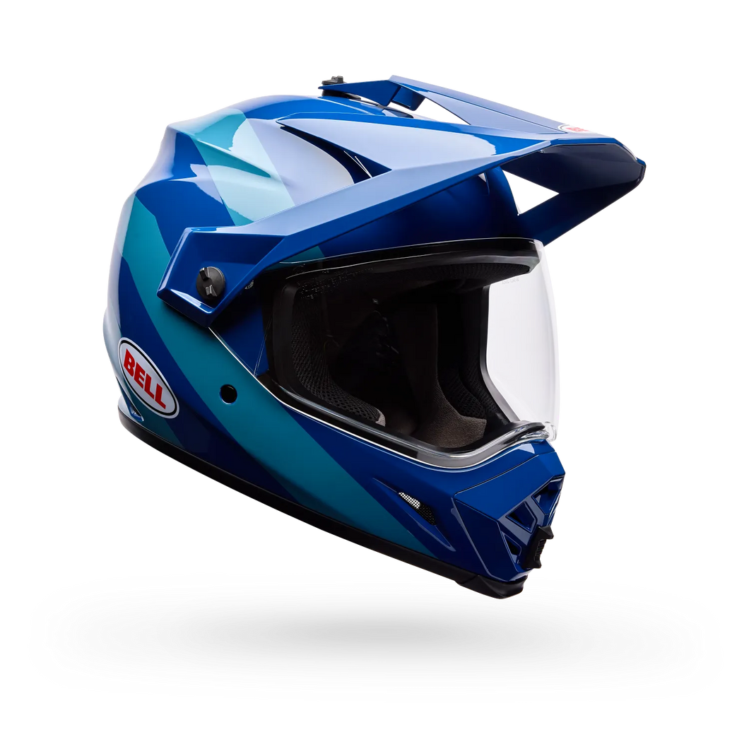 BELL MX-9 ADVENTURE MIPS MOTION GLOSS BLUE HELMET