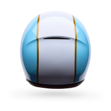 BELL TX-501 RALLY BLUE/WHITE MOTORCYCLE HELMET