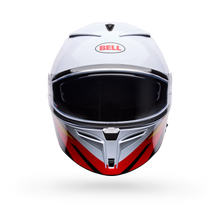 BELL LITHIUM NOVA WHITE/RED MOTORCYCLE HELMET