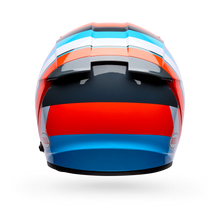 BELL LITHIUM NOVA ORANGE/BLUE MOTORCYCLE HELMET
