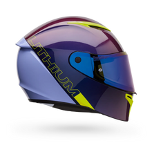 BELL LITHIUM MIPS PLUS DELTA BLACK/PURPLE MOTORCYCLE HELMET