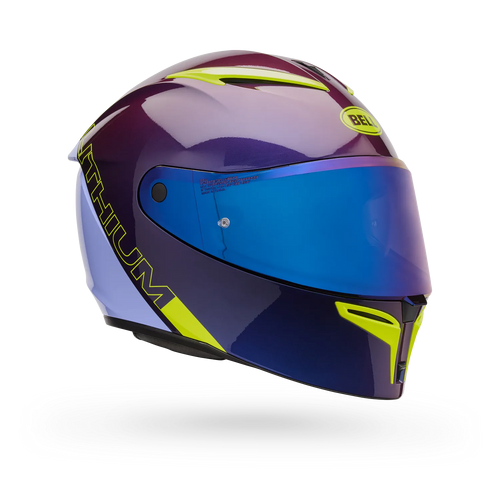 BELL LITHIUM MIPS PLUS DELTA BLACK/PURPLE MOTORCYCLE HELMET