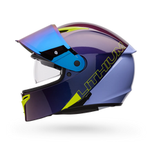 BELL LITHIUM MIPS PLUS DELTA BLACK/PURPLE MOTORCYCLE HELMET